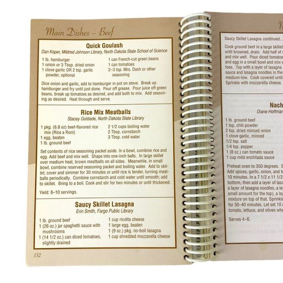 Dakota Gold Cookbook NDLA Celebrates 100 Years North Dakota Library Association - Picture 9 of 12